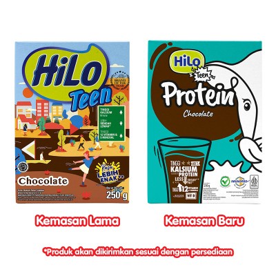 

(BestSeller) HiLo Teen Susu Protein Cokelat 250 gr Susu Bubuk Tinggi Kalsium