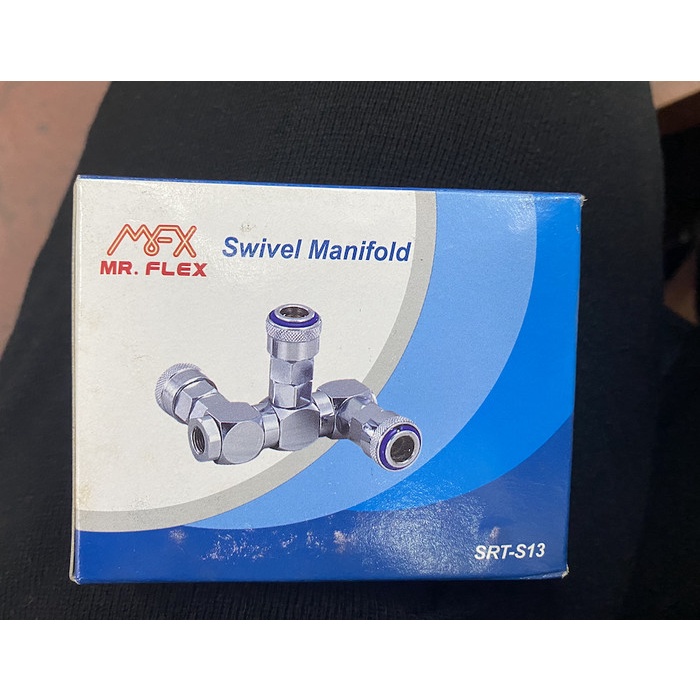 Swivel Manifold / coupler cabang tiga lurus