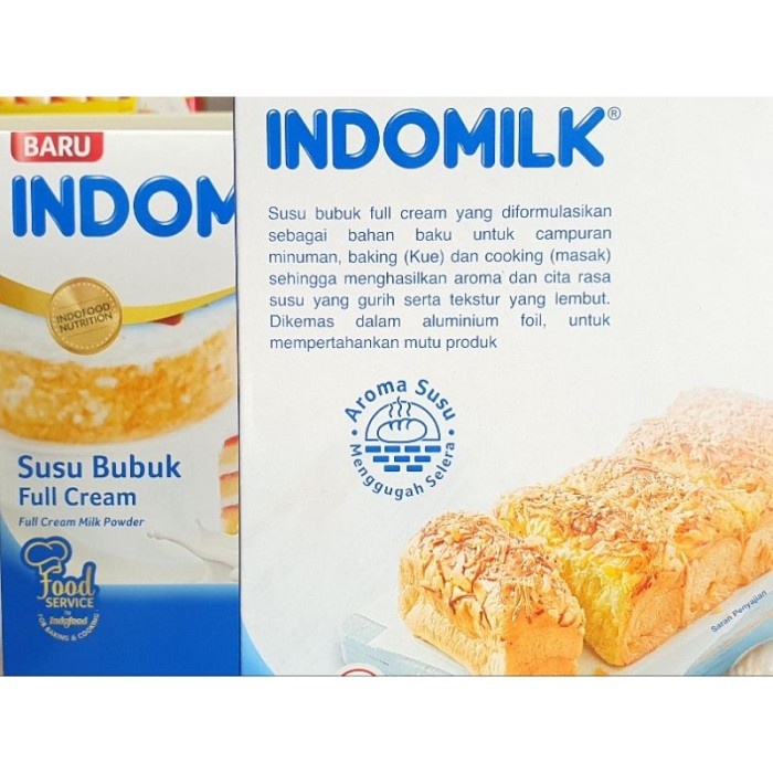 

(BestSeller) Susu Bubuk Indomilk 400Gr / Indomilk Susu Bubuk FullCream / Susu Indomilk FullCream /