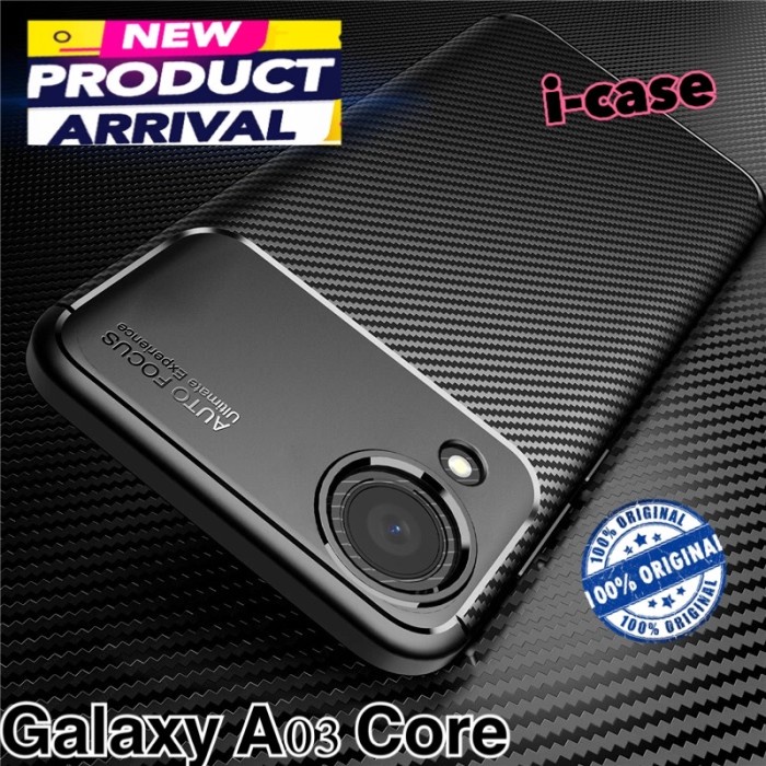Galaxy A03 Core CASE soft Style Carbon Samsung A 03,A 03Core
