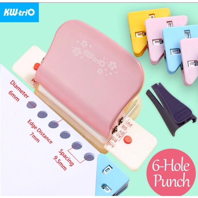 

Jual [READY] ORI!Kw-Trio 99H9 A4 (30 B5) A5 Pembolong Diary DIY 26 Holes (20 Lubang