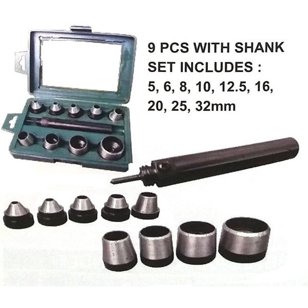 

Jual [READY] Hollow Punch / Betel Plong Set 5 - 32 mm - Wipro WP1109