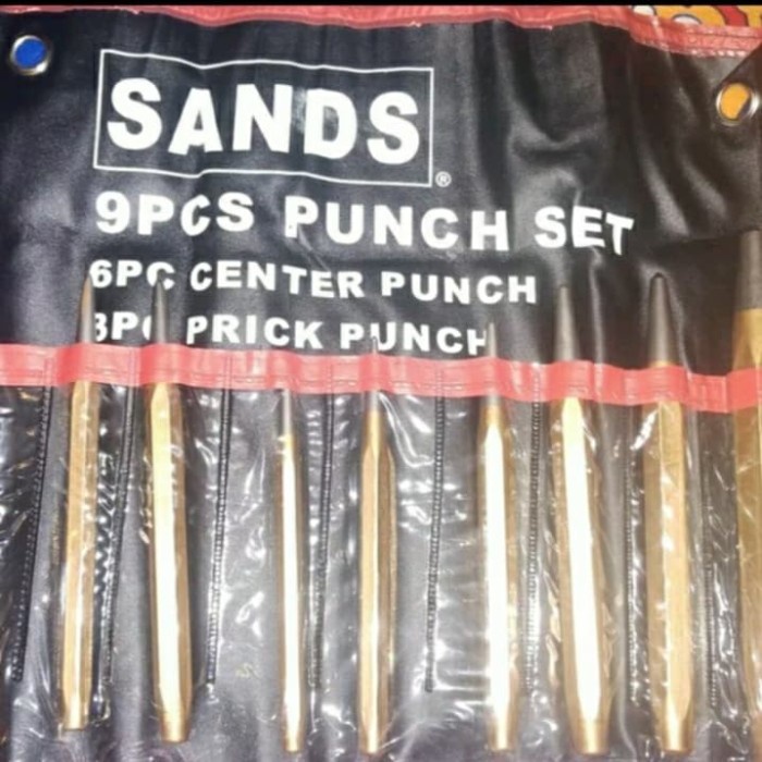 

Jual [READY] penanda titik bor set 9 pcs SANDS-Punch Set