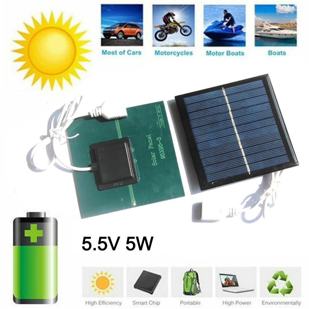 AAMART Terlaris 5W 5.5V USB Solar Panel With USB Output Solar