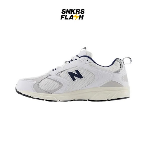 NEW BALANCE 408 White Navy Sepatu Casual Unisex - ML408NB - Size 36