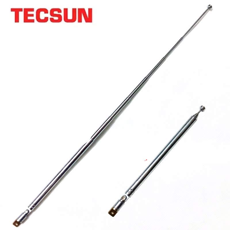 Tecsun Original Antenna Replacement Radio Steel Whip Pl-660 Pl-600 Pl-310 Pl-380 R-9012 Pl-360 D-808