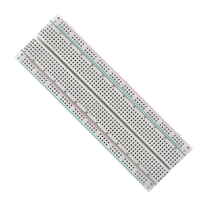 Breadboard 830 Point Universal Experiment Boards MB-102 Test Boards Solderless Spliceable for Circui