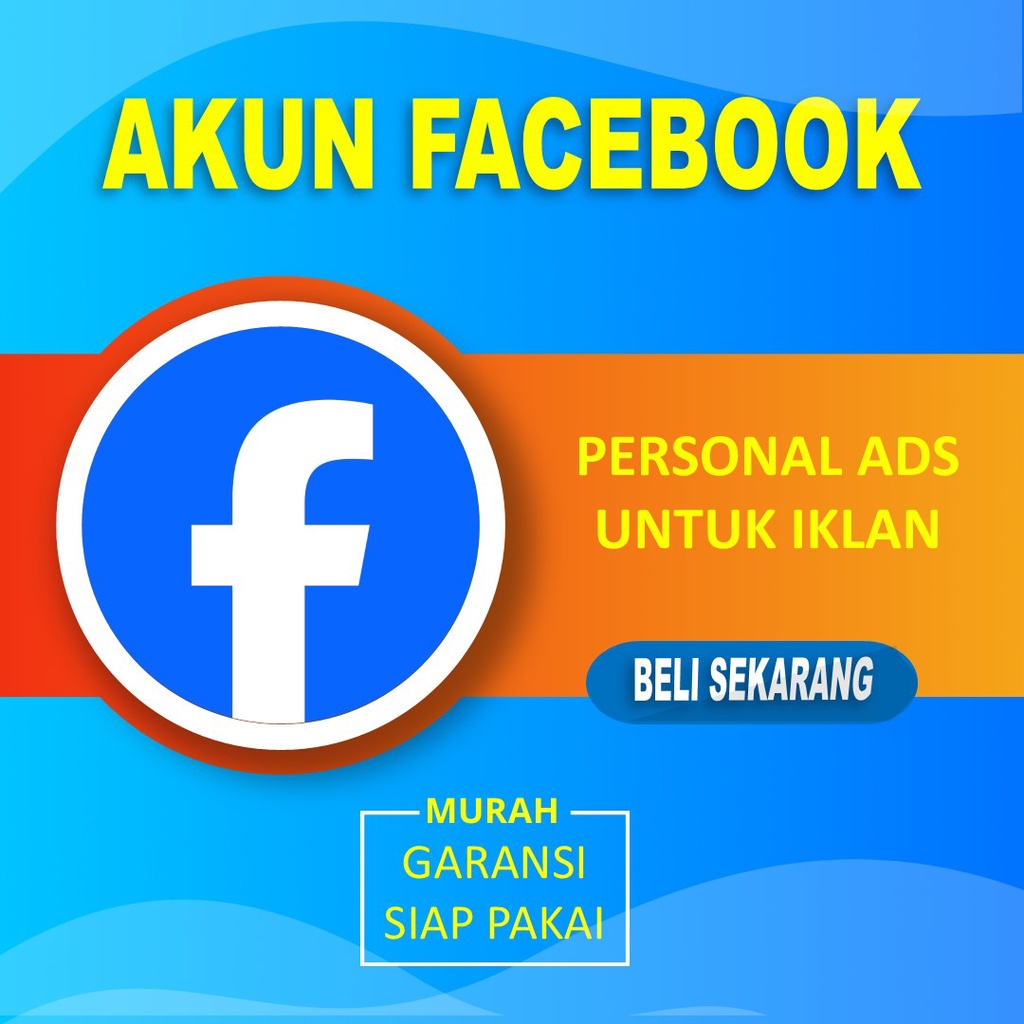 DC - Promo Akun Iklan Fb Personal Ads Siap Iklan Terjangkau Awet Murah Bergaransi