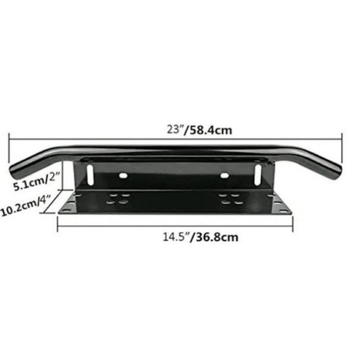 Tatakan Plat Nomer Mobil Lampu Tembak Offroad + Lampu