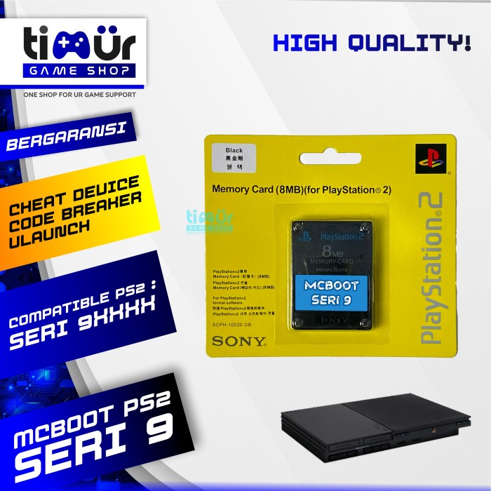 MERtaComp- Memory Card Free MCboot Ulaunch MC PS2 Fat Slim Harddisk Seri 9