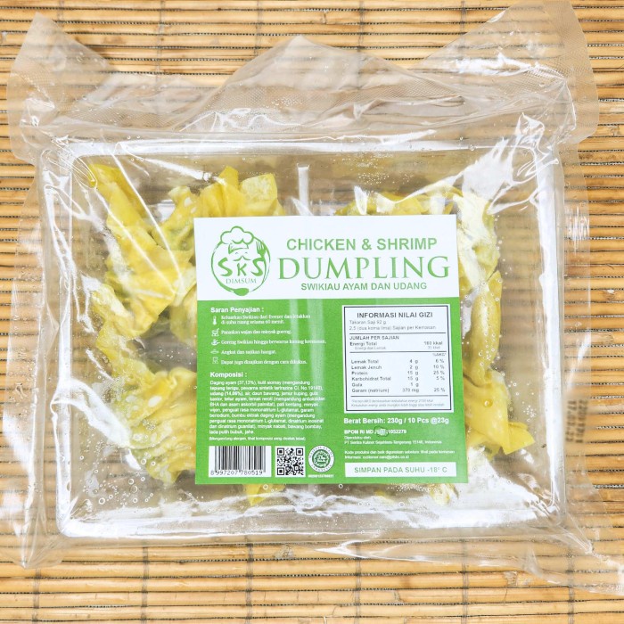 

Dimsum Chikaw SKS Frozen - isi 12pcs