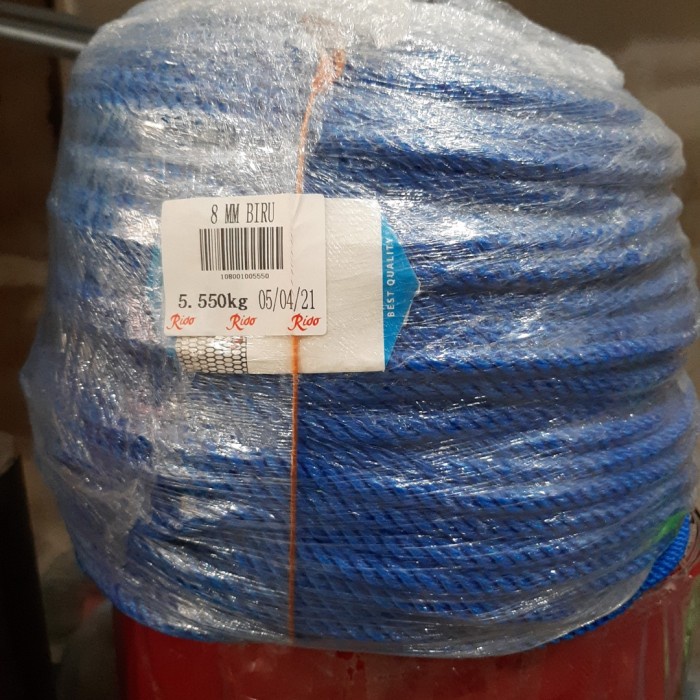 Tali Tambang Plastik / Nilon / Nylon 8mm