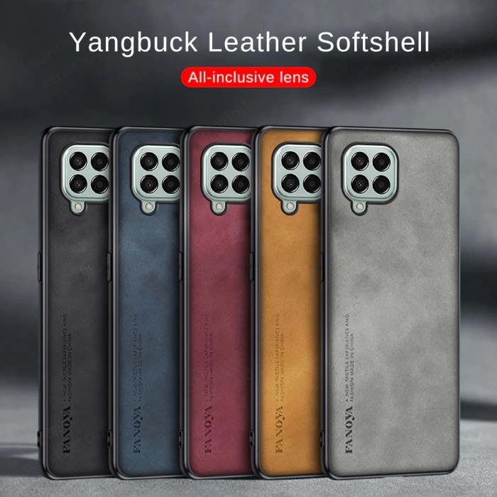 SAMSUNG GALAXY M33 5G / M53 5G FANOYA PREMIUM NAPPA LEATHER SOFT CASE