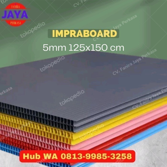 

HOT SALE! ImpraBoard Corrugated Board Lembaran 5mm 125 x 150cm