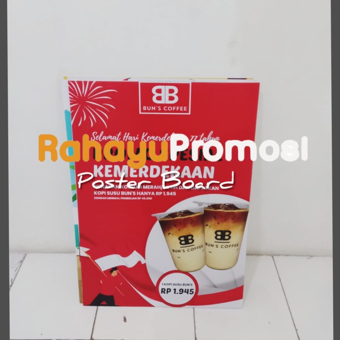 

TERBARU! Impraboad 60x40cm , imfraboad 5mm , papan tripod , impraboard murah