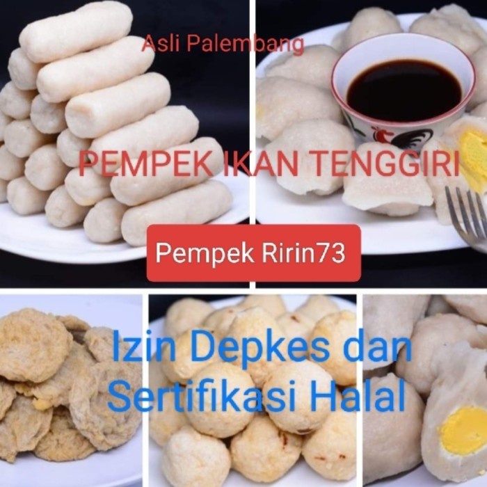 

Sale Terbatas Pempek 40 Pcs Ikan Tenggiri Asli Palembang -Pempek Ririn 73 Aman