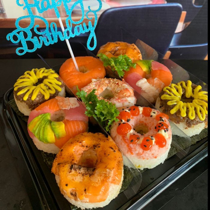 

Sale Terbatas Donat Sushi Combo Halal Fresh Topping Halal Aman