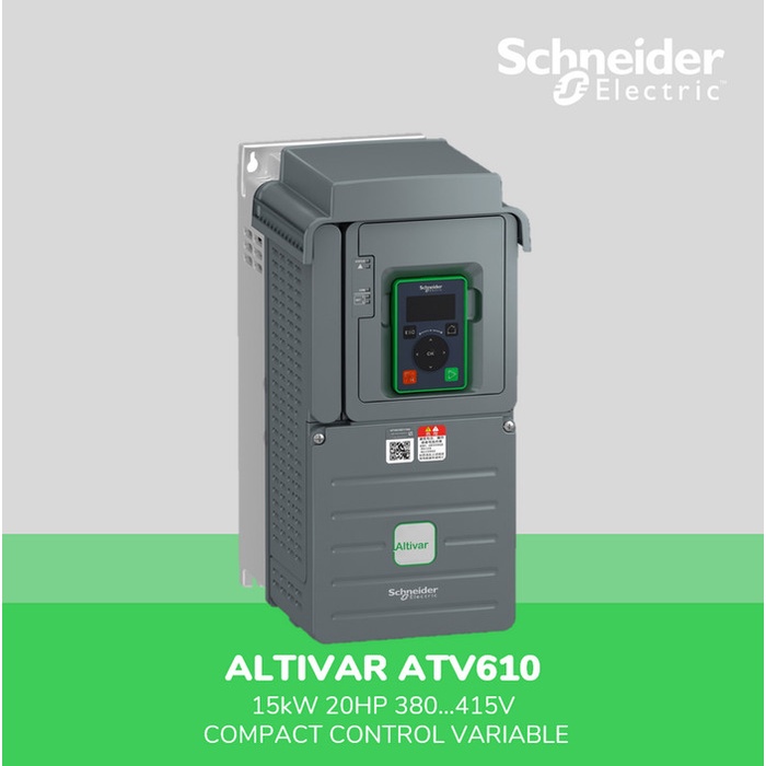 Schneider Altivar Atv610 Inverter 15Kw 3P - Atv610D15N4 {Ready High Quality Best Seller New}