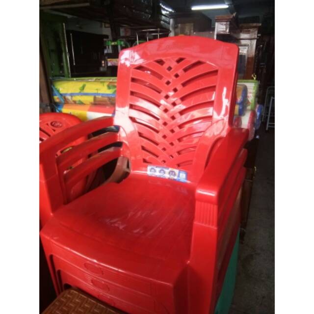 Terbaru Kursi Plastik Napolly 809 Tangan Sender