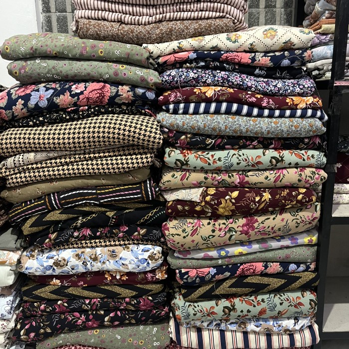 ..... Kain Rayon Kiloan