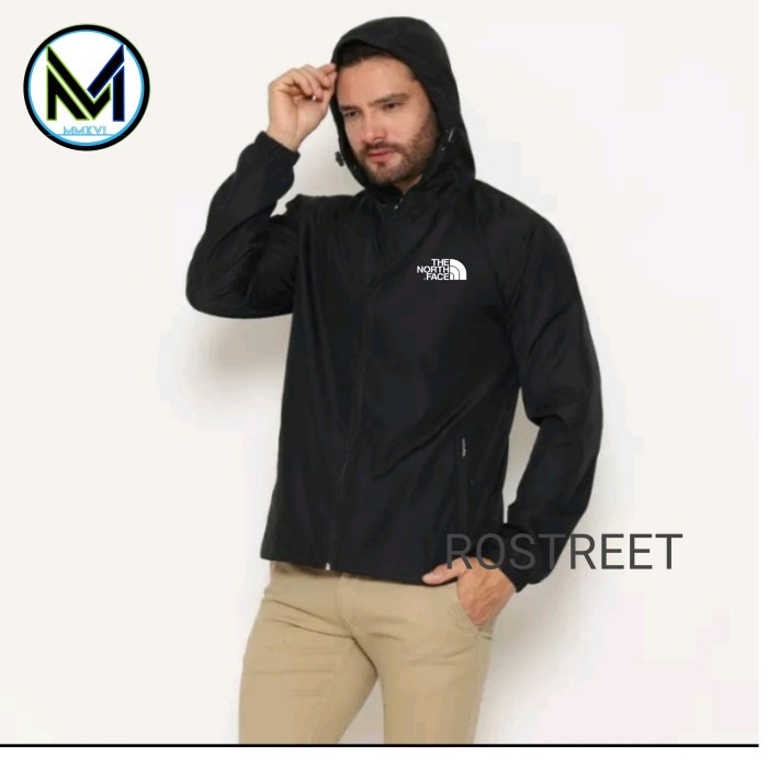 Jaket Parasut Tnf Waterproof Jaket Pria Wanita Jaket Outdoor Premium Hiking & Camping /Jaket Gunung