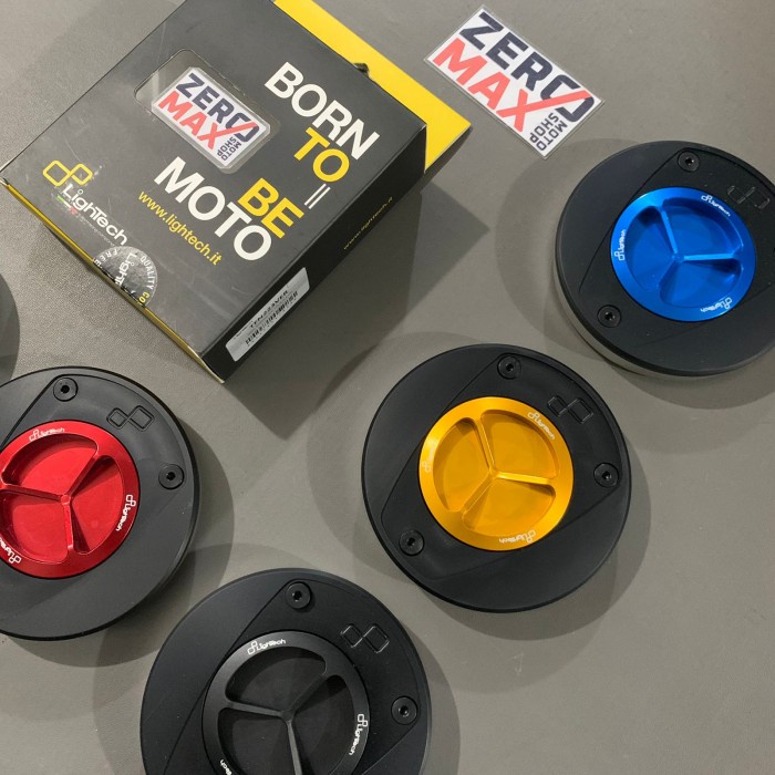 neww Fuel Cap Tutup Tangki Bensin Lightech Italy Z900 Z 900 2017 - 2020