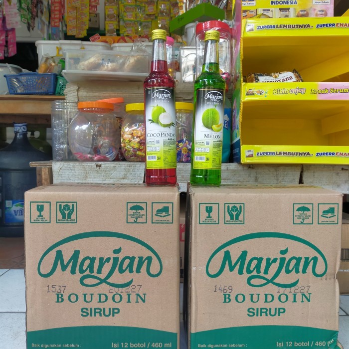 

Sirup Marjan rasa cocopandan dan melon