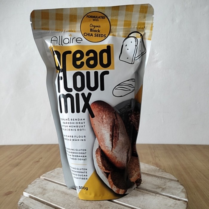 

Ketobetic bread Flour 500 gr formulated with chia seed