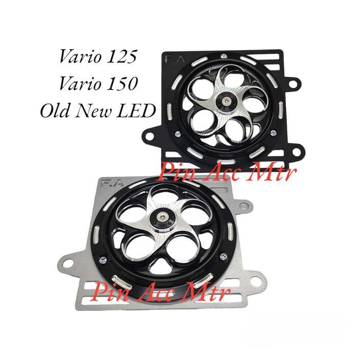 COVER RADIATOR CENSI+COVER SPINNER CENSI VARIO 125 150 OLD NEW LED PNP