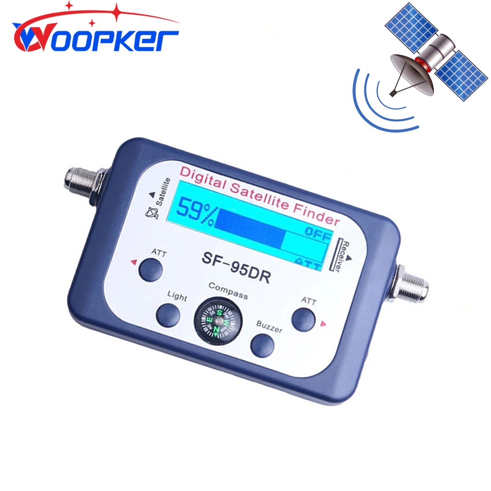 Woopker Digital Sat-Finder Satellite Finder Signal Meter Tester With Lcd Display