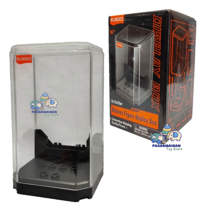 

BERKUALITAS Blokees Figures Display Box Tatakan Stand Base Figure kotak akrilik