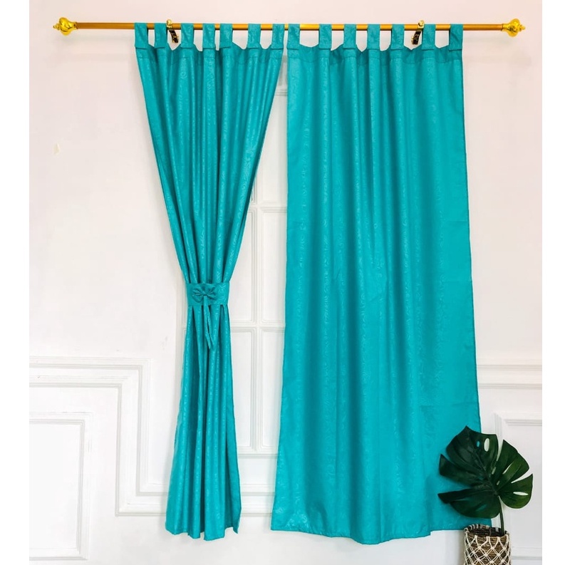 Gorden Minimalis Terbaru Jendela Tirai Bagus Aesthetic Y6R4 Terlaris Modern Tebal Blackout Premium E