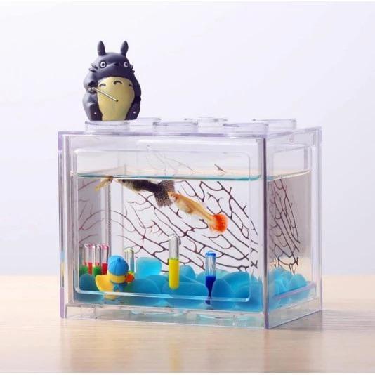 

STOK TERBATAS AKUARIUM MINI IKAN HIAS BAHAN AKRILIK / TANGKI AQUARIUM MINI UNTUK IKAN HIAS IKAN