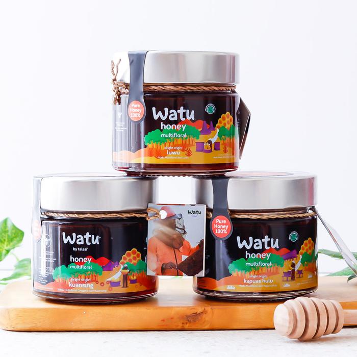 

Promo Terbatas 200G Watu Honey Kapuas Hulu Multifloral Madu Hutan Kalimantan - Talasi Aman