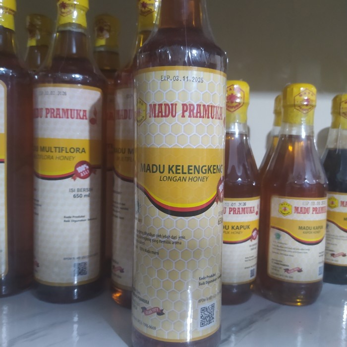 

Promo Terbatas Madu Pramuka Kelengkeng 650Ml / Madu Kelengkeng 650Ml Aman