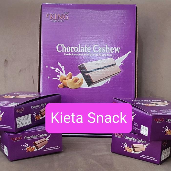 

JTTOP" DKING CHOCOLATE CASHEW (MEDE) 1 DUS