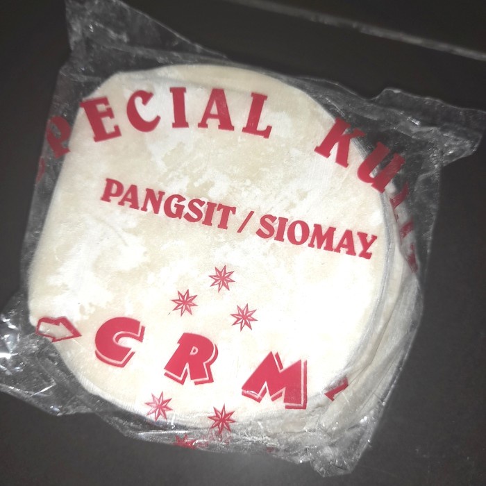 

JTTOP" KULIT DIMSUM CRM 7CM HALAL ANTI LENGKET TIPIS SIOMAY GYOZA SUIKIAW