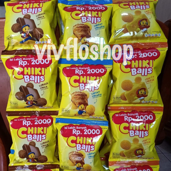 

JTTOP" CHIKI BALLS (KEMASAN RENCENG ISI 10)