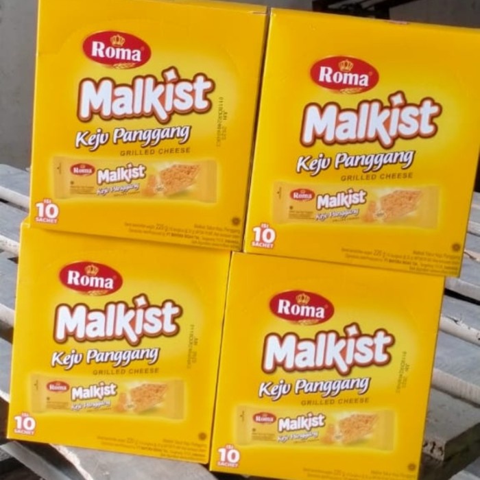 

JTTOP" ROMA MALKIST KEJU PANGGANG MALKIST ROMA MALKIS KOTAK KEJU PANGGANG