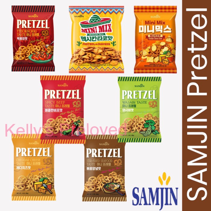 

JTTOP" SAMJIN PRETZEL 85 GR PRODUCT OF KOREA !