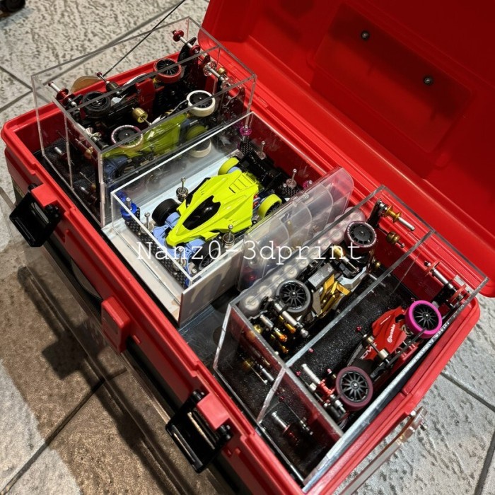 

FREE ONGKIR Tempat Mobil Tamiya Mini 4WD Wadah Kotak Partisi Aksesoris Akrilik n0