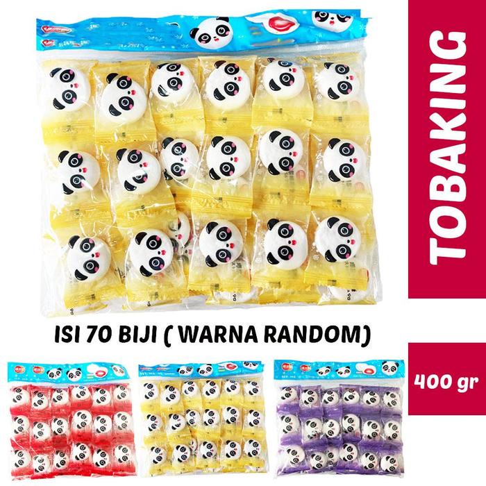

JTTOP" MARSHMALLOW PANDA NARAYA ISI SELAI STRAWBERRY 70 BIJI