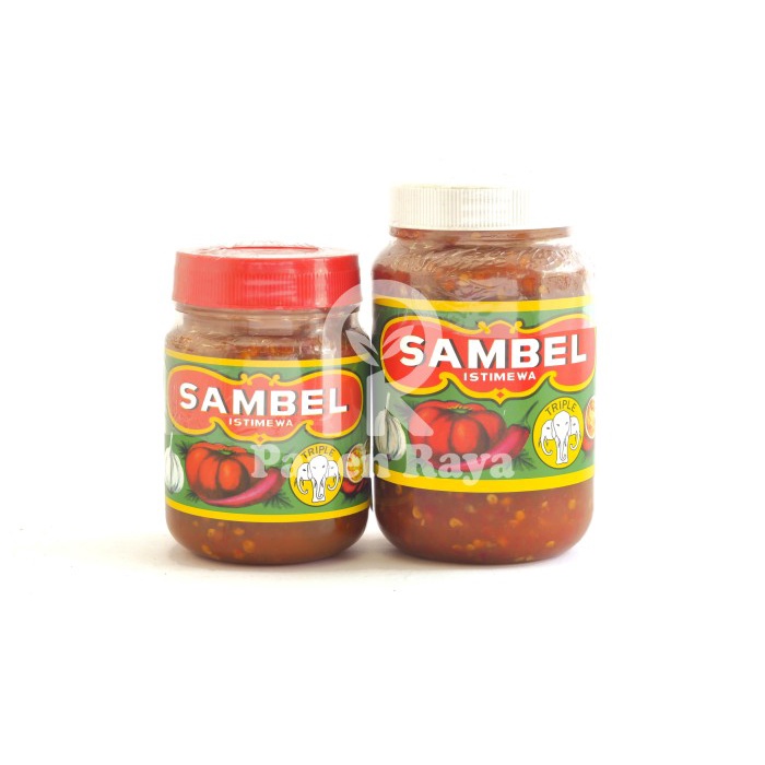 

JTTOP" SAMBAL BAWANG TRIPLE GAJAH BESAR SAMBEL