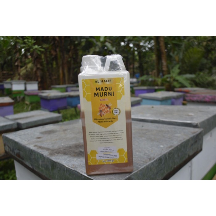 

Promo Terbatas Madu Asli Al Halif 1 Kg Nektar Randu / 100% Murni Tanpa Campuran Aman