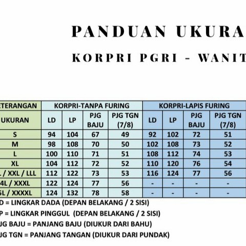 JTTOP" BAJU BATIK KORPRI PURING PRIA WANITA