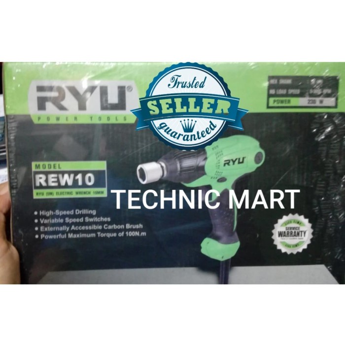 Promo Mesin Impact Listrik Ryu Tekiro /Buka Baut Motor Elektrik Rew10