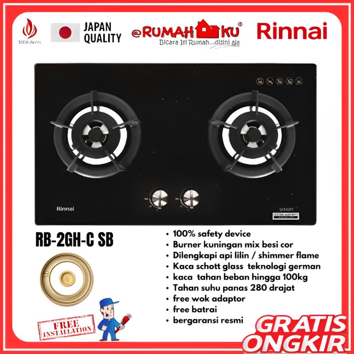 KOMPOR TANAM RINNAI RB-2GH-C (SB)