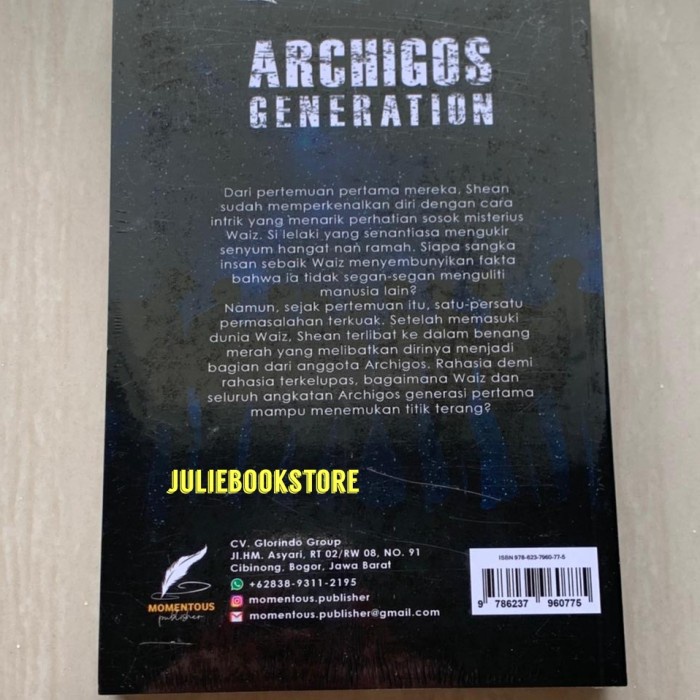 SALE TERBARU NOVEL ARCHIGOS GENERATION - ALPHAAWORDL READYY