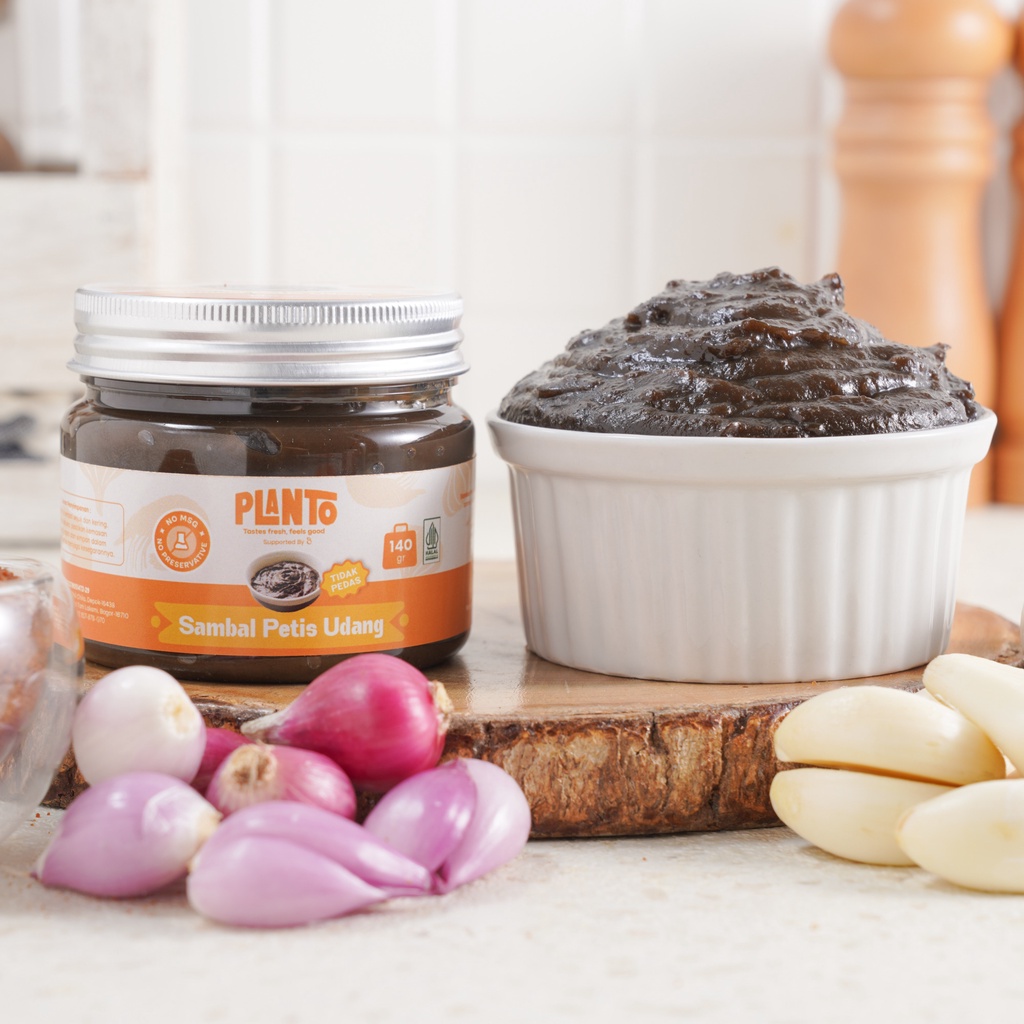 

Planto Sambal Petis Udang Bumbu Tidak Pedas 140 gram