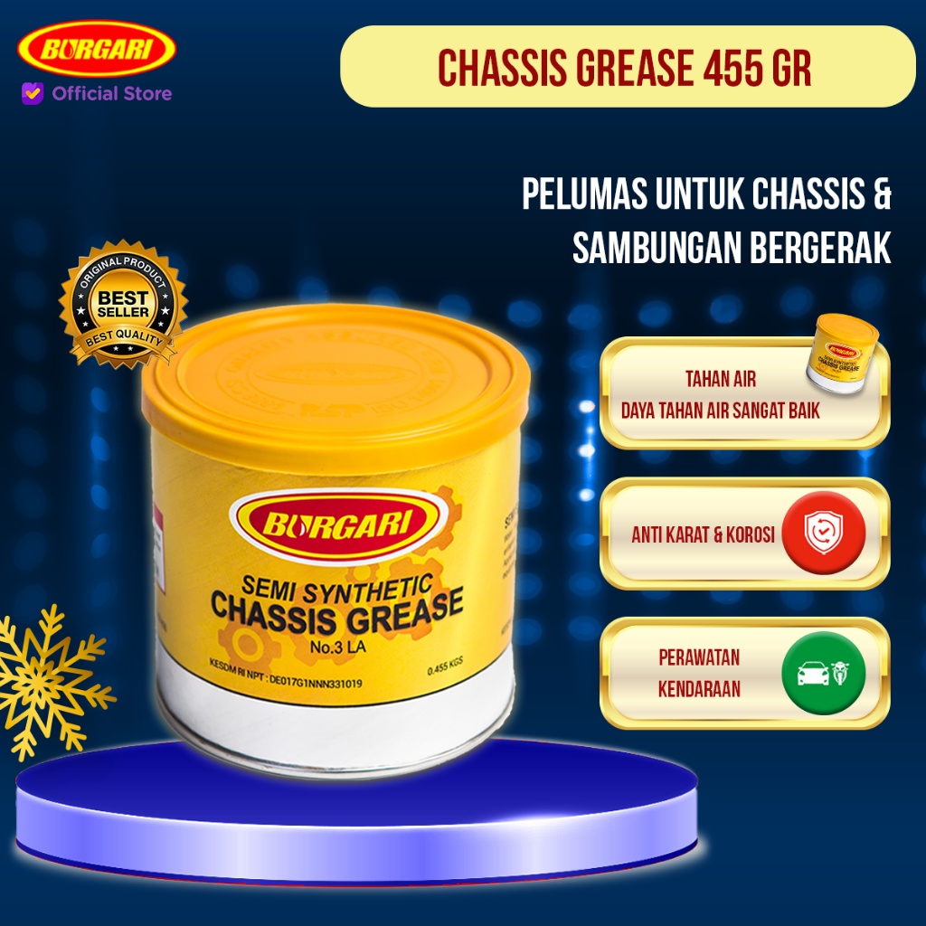 Burgari Chassis Grease 455 GR / Gemuk Chassis